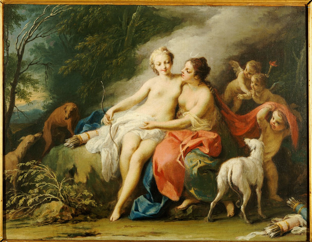 Júpiter e Calisto de Jacopo Amigoni