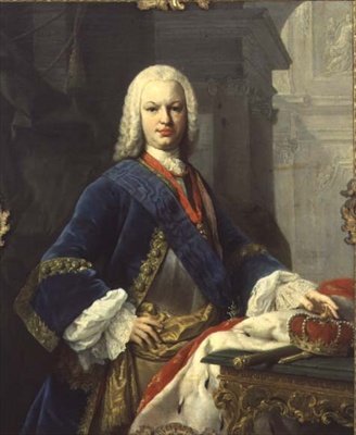 Retrato de Fernando IV, Rei de Espanha (1711-59) (óleo sobre tela) de Jacopo Amigoni