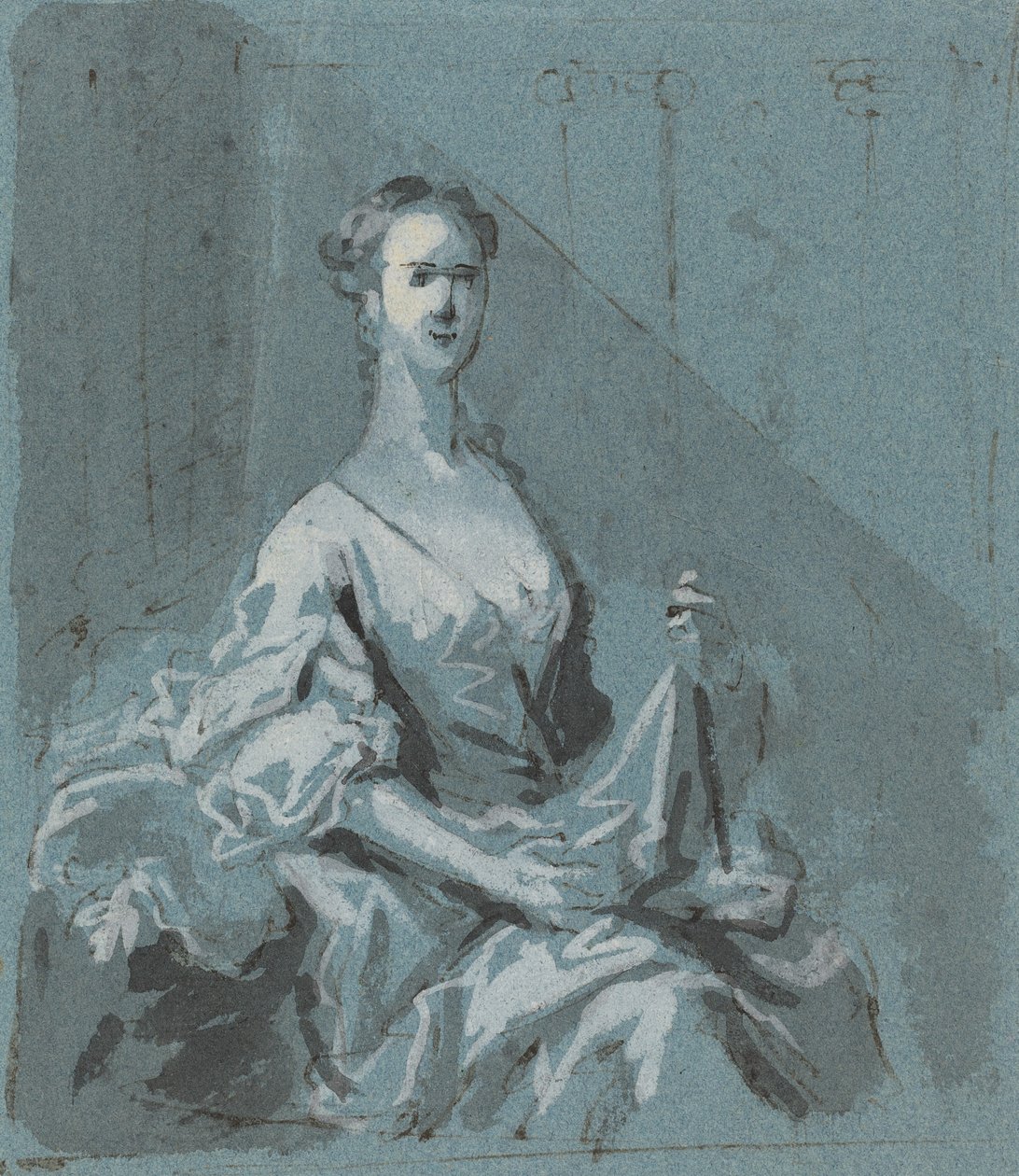 Retrato de uma senhora de Jacopo Amigoni