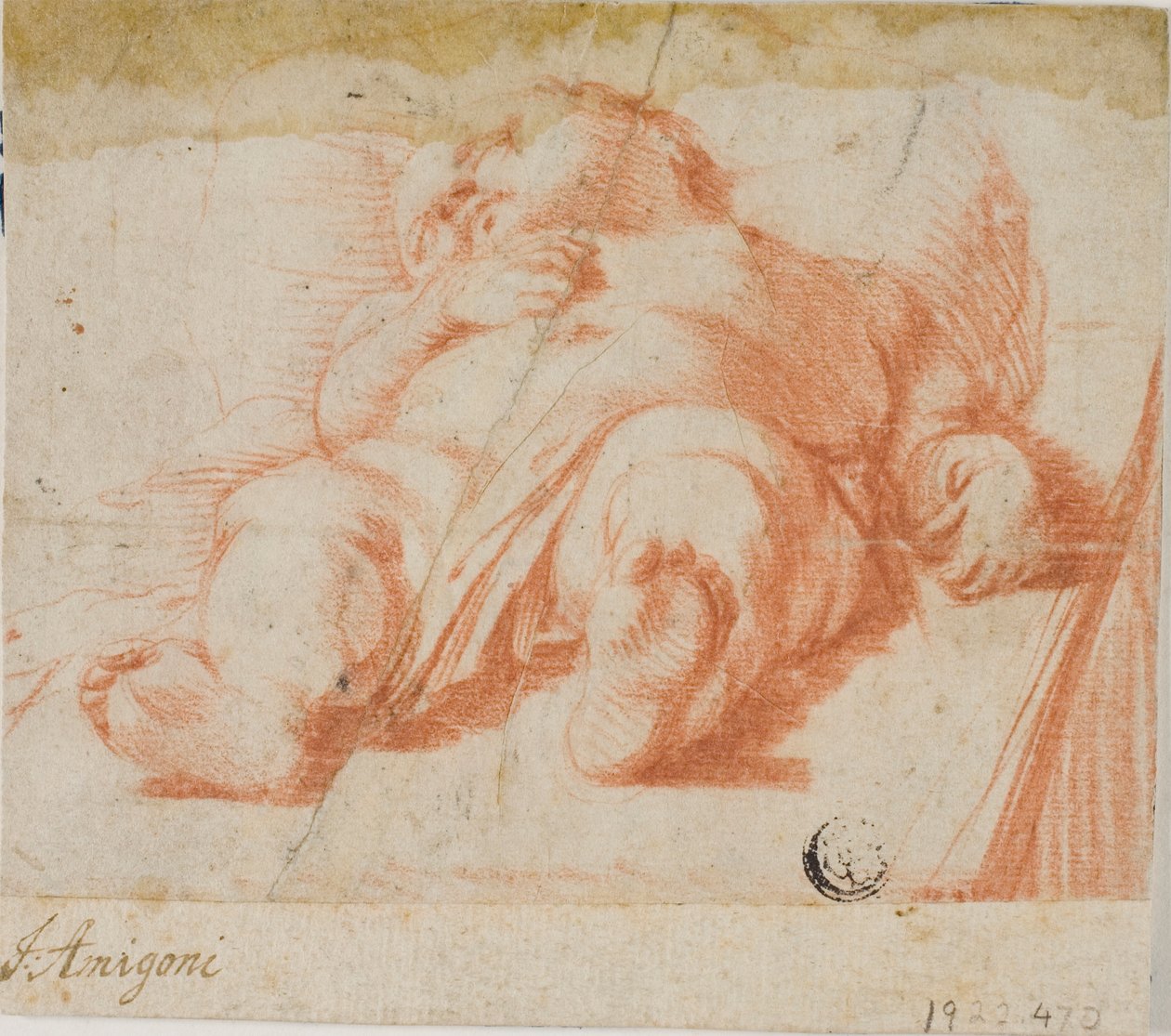 Bebé adormecido de Jacopo Amigoni