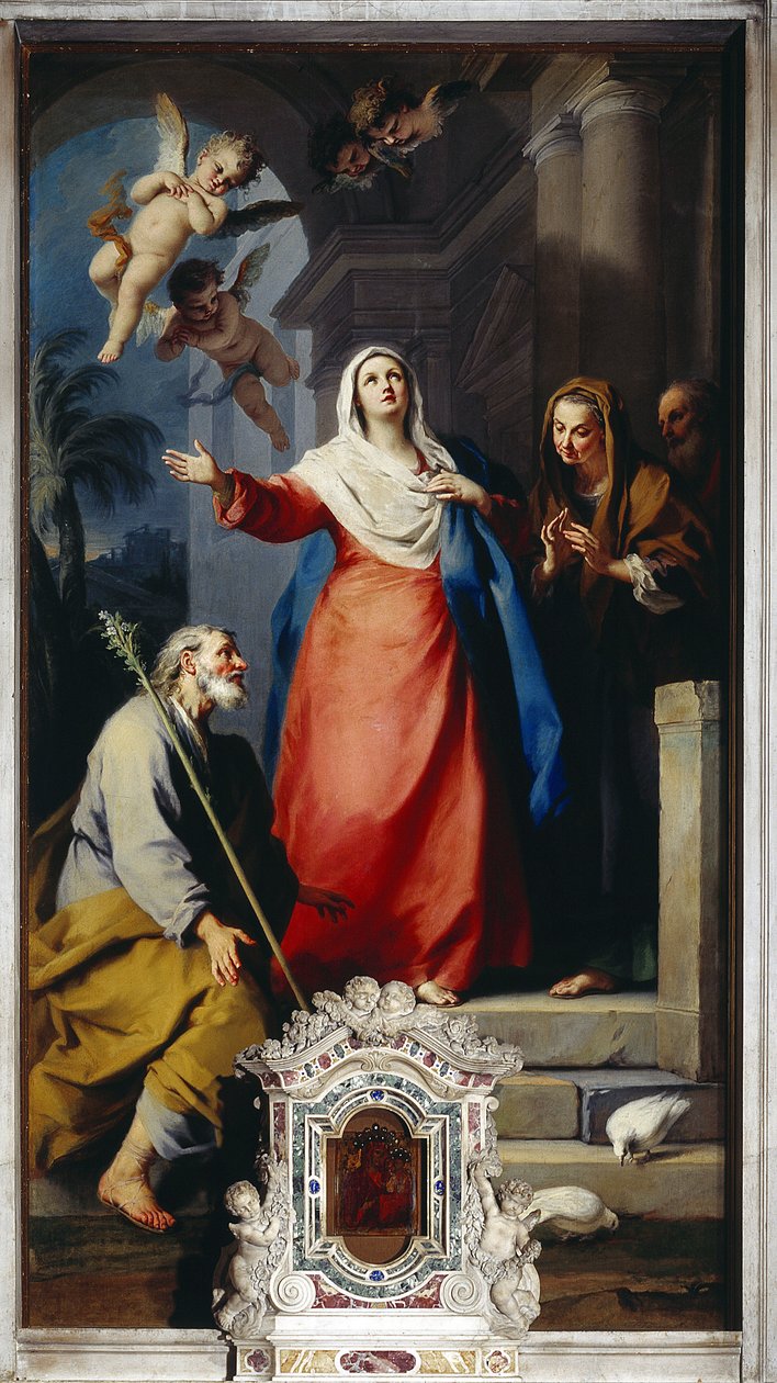 A Visitação (Pintura de Jacopo Amigoni