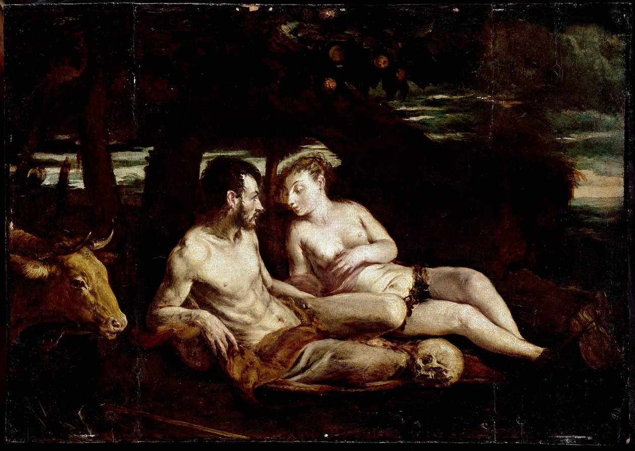 Adão e Eva de Jacopo Bassano