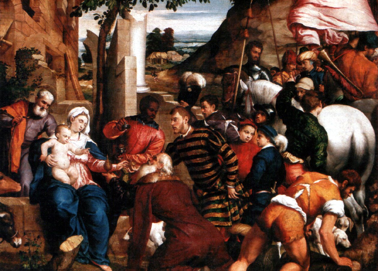 Adoração dos Magos de Jacopo Bassano