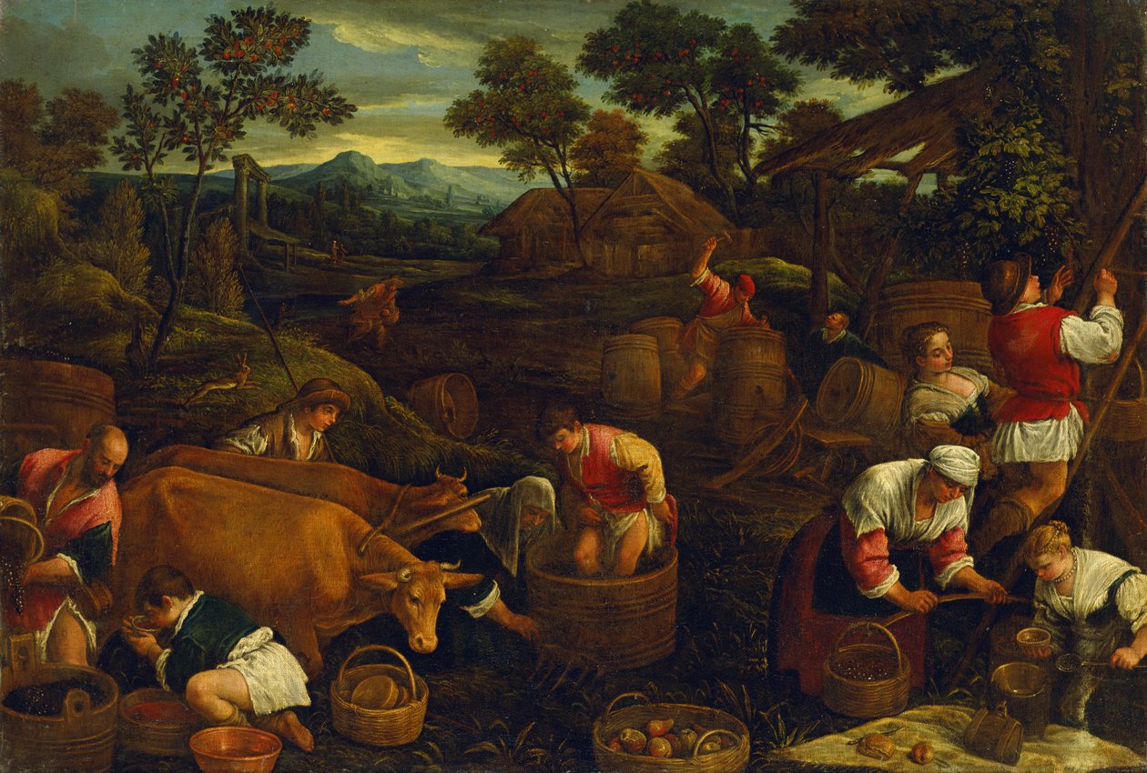 Outono de Jacopo Bassano
