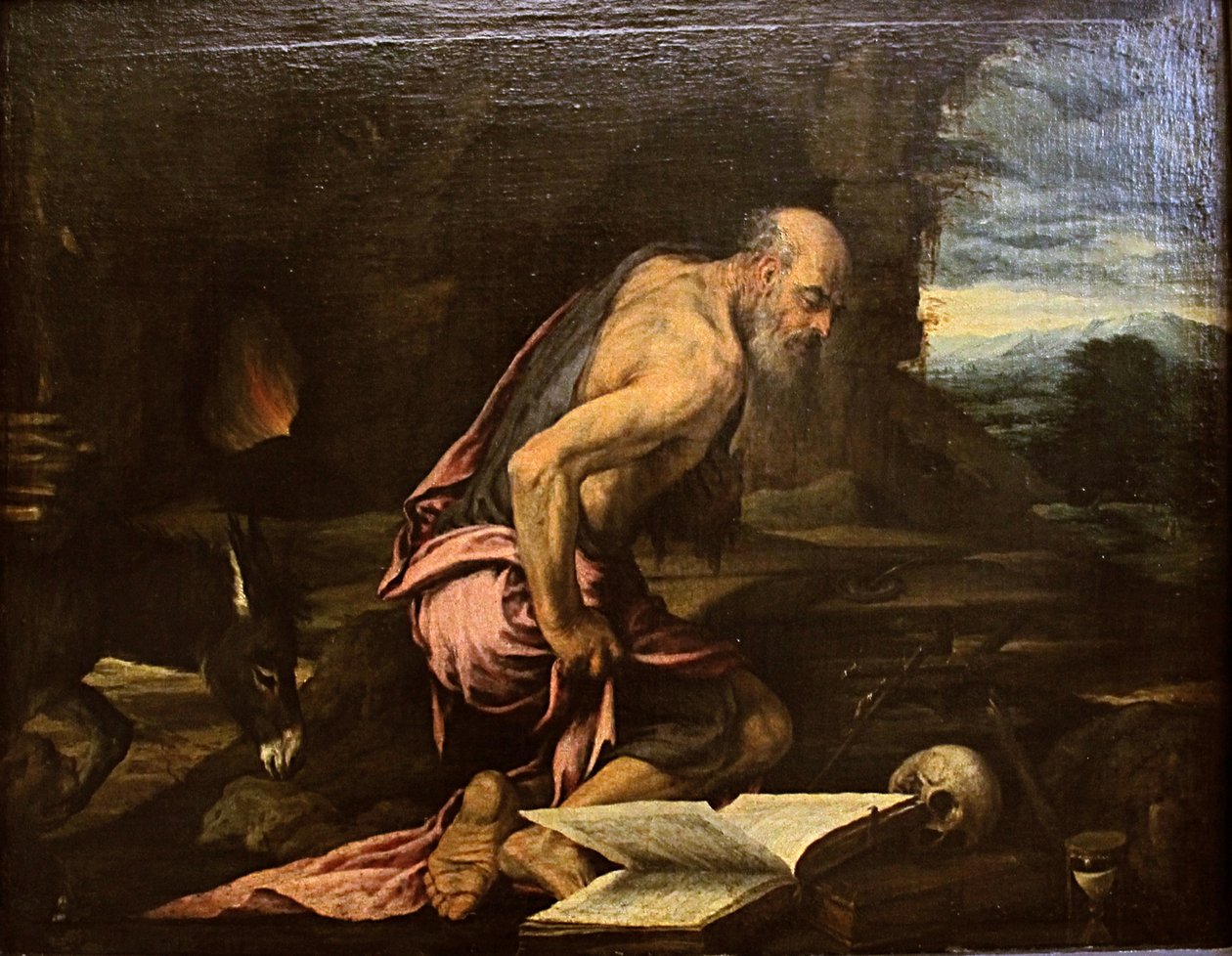São Jerónimo penitente de Jacopo Bassano