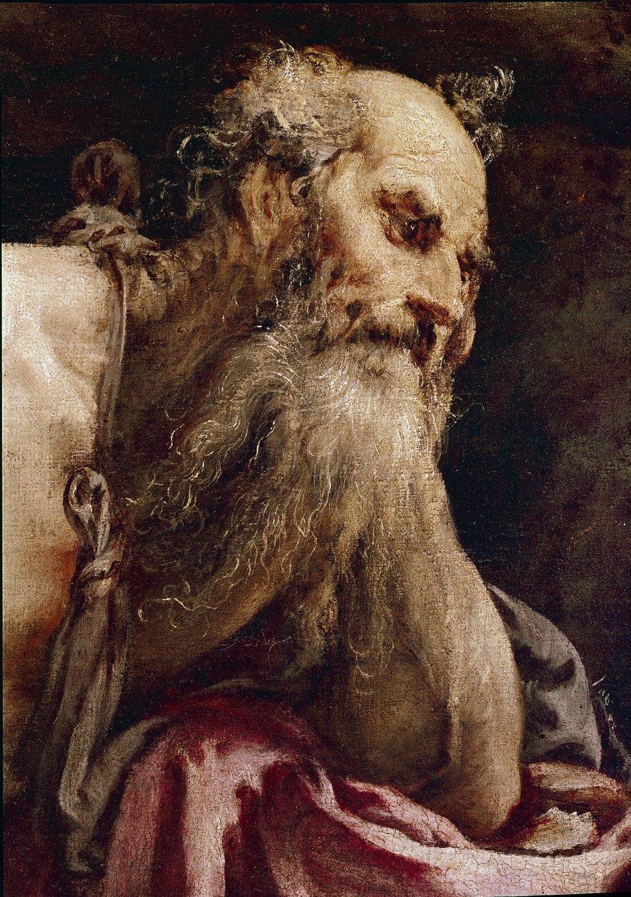 São Jerônimo em Meditação de Jacopo Bassano