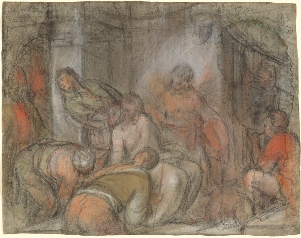 A zombaria de Cristo de Jacopo Bassano