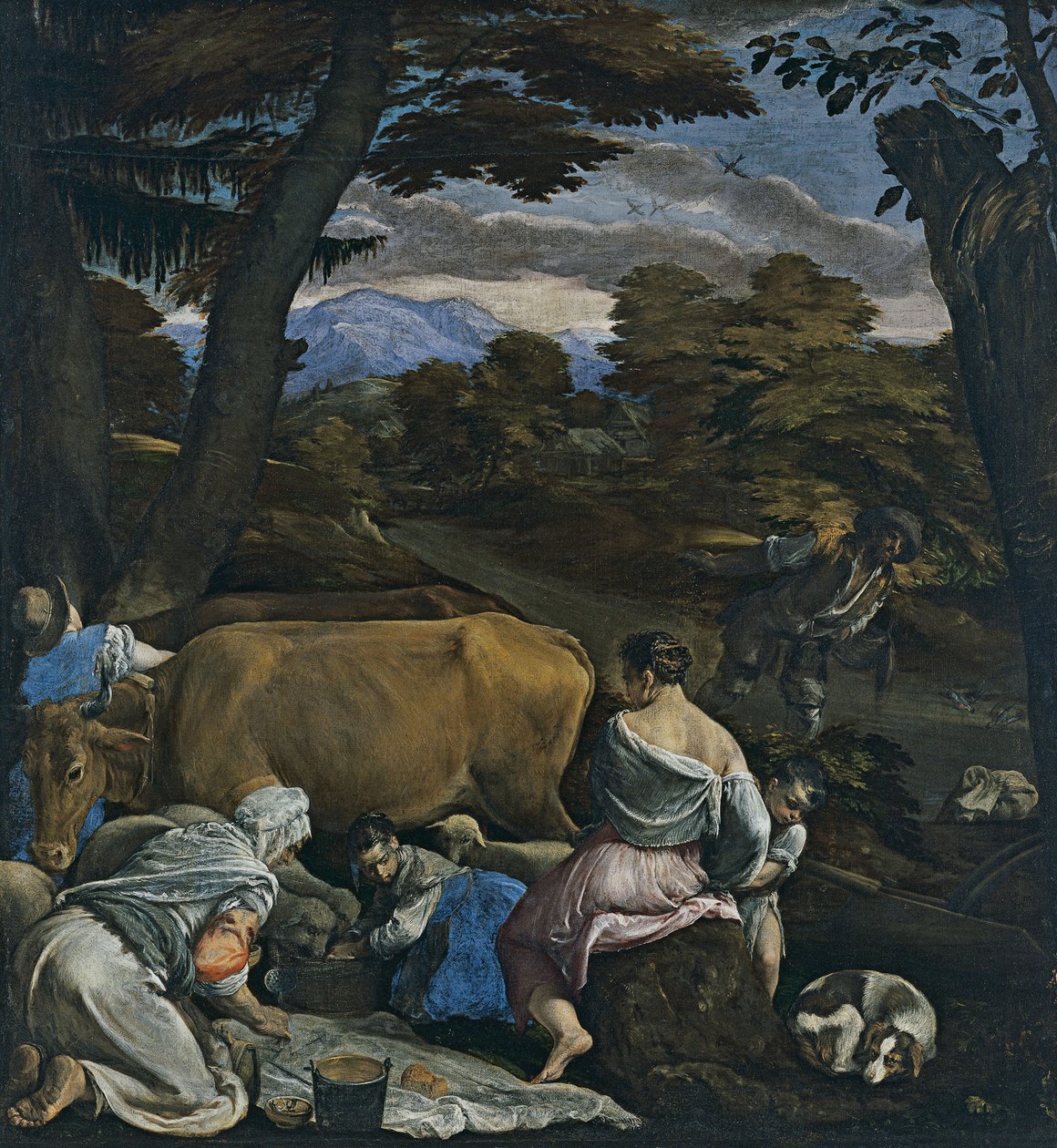 A Parábola do Semeador de Jacopo Bassano il vecchio