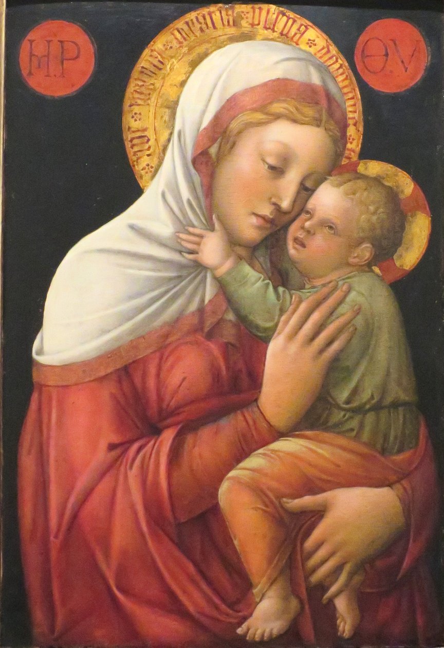 Nossa Senhora e o Menino de Jacopo Bellini