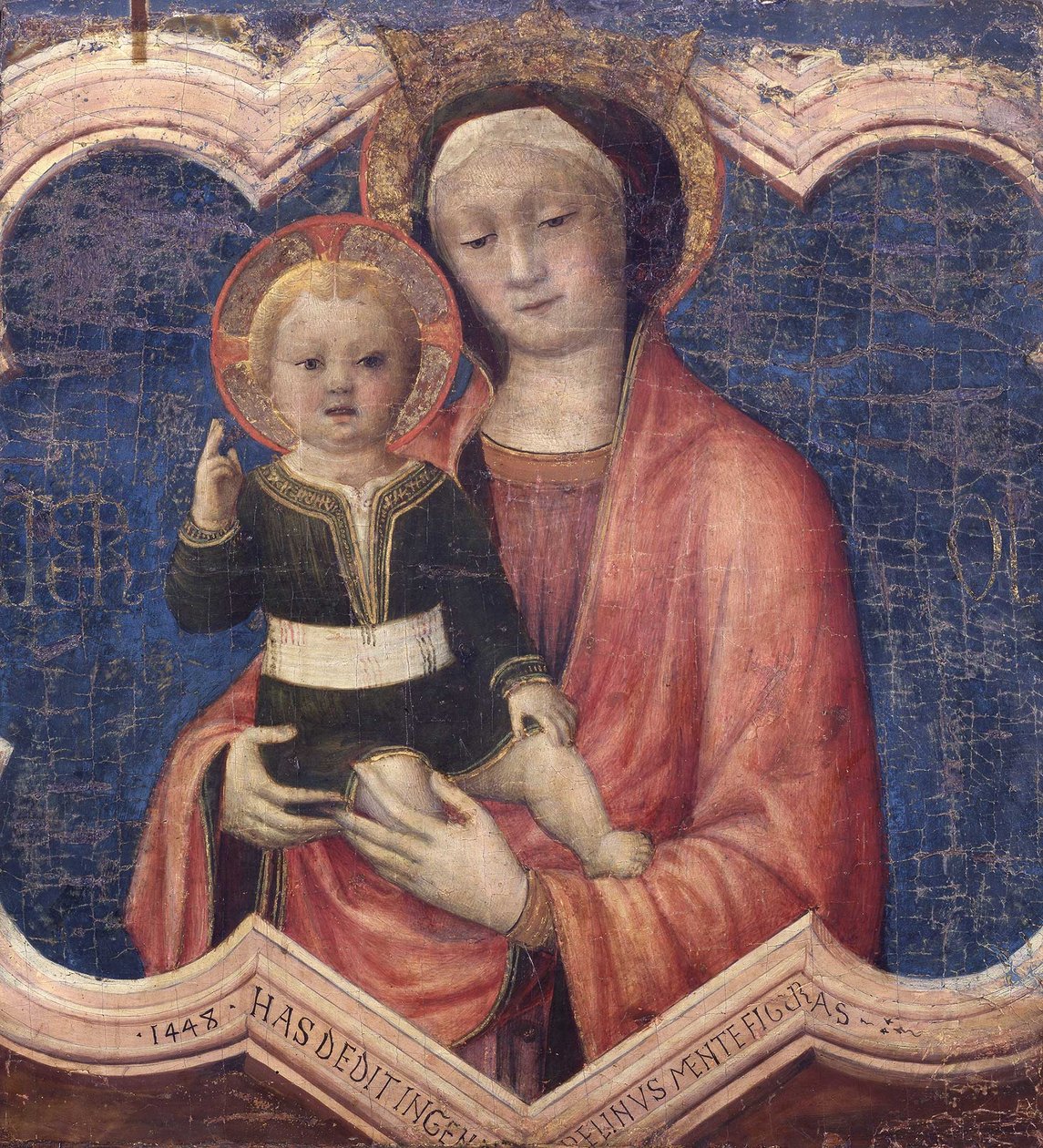 Nossa Senhora e o Menino de Jacopo Bellini
