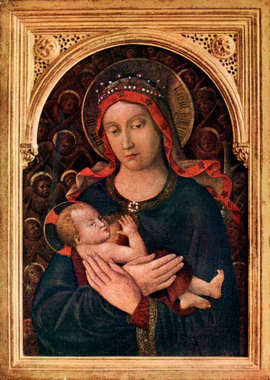 Madonna e Criança, século XV, 1926 de Jacopo Bellini