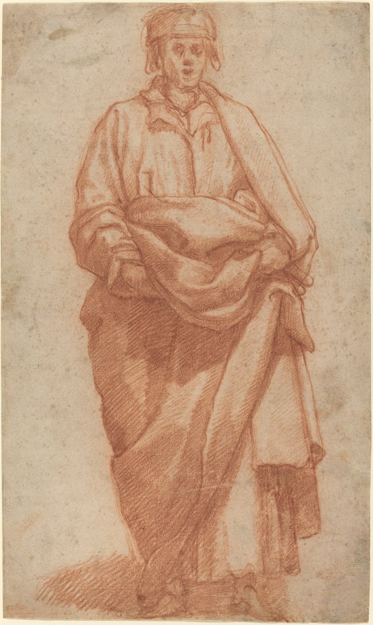 Homem de pé de Jacopo Chimenti