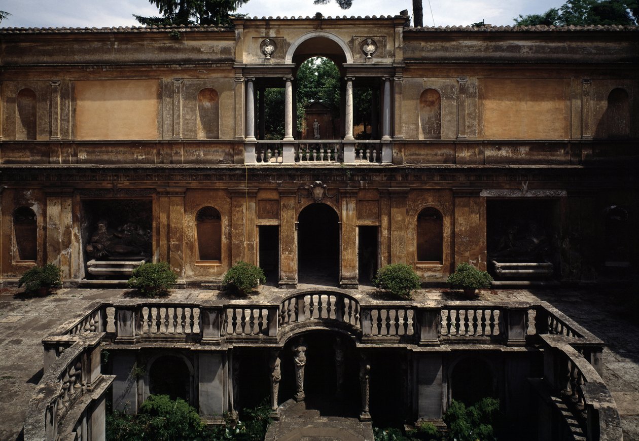 Vista da villa Giulia de Jacopo Vignola