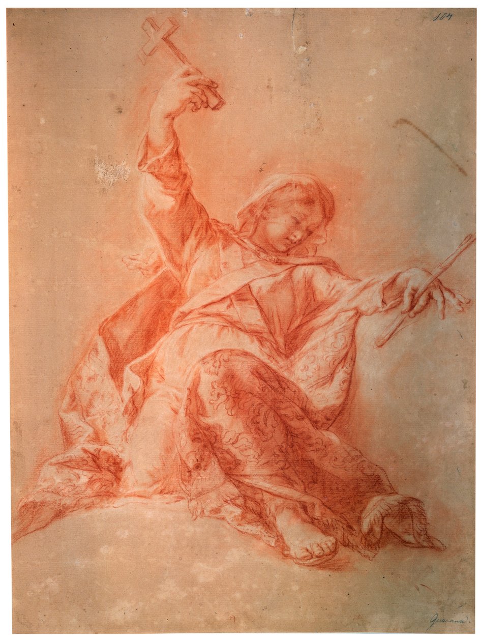 Alegoria da fé, século XVIII de Jacopo Guarana