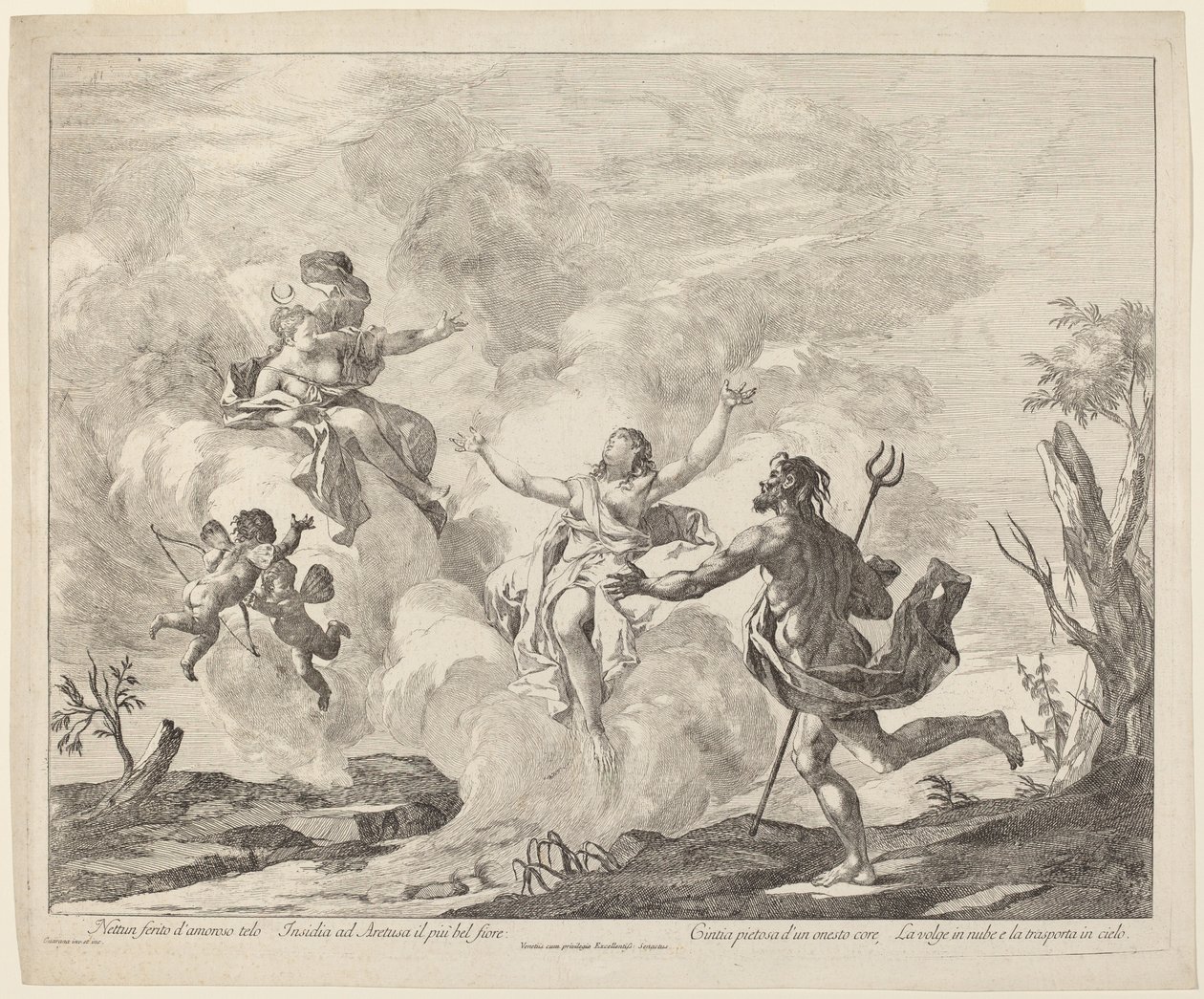 Alfeu e Aretusa de Jacopo Guarana