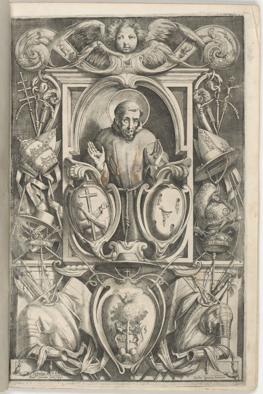 Frontispício com Retrato de São Francisco de Jacopo Ligozzi