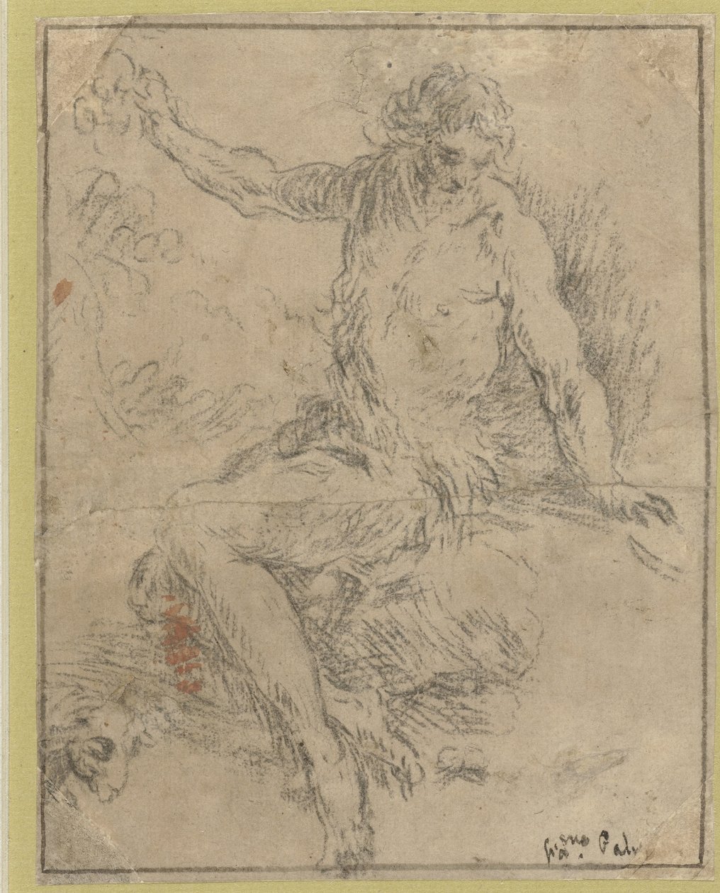 Sentado João Baptista de Jacopo Palma (il Giovane)