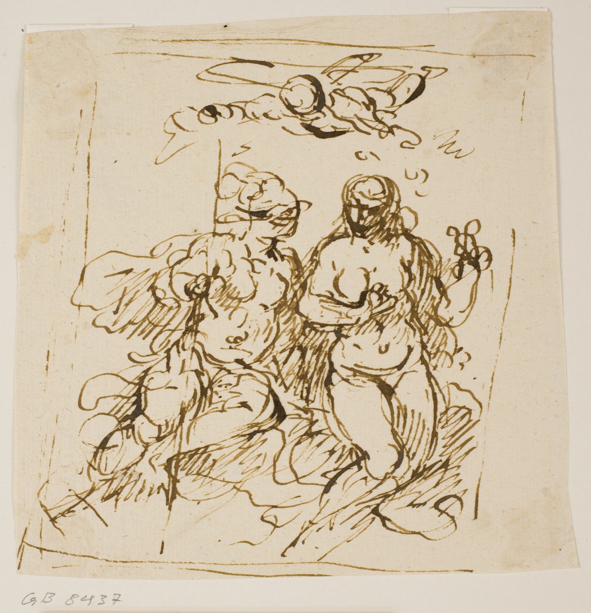 Cupido, Marte e Vênus de Jacopo Palma