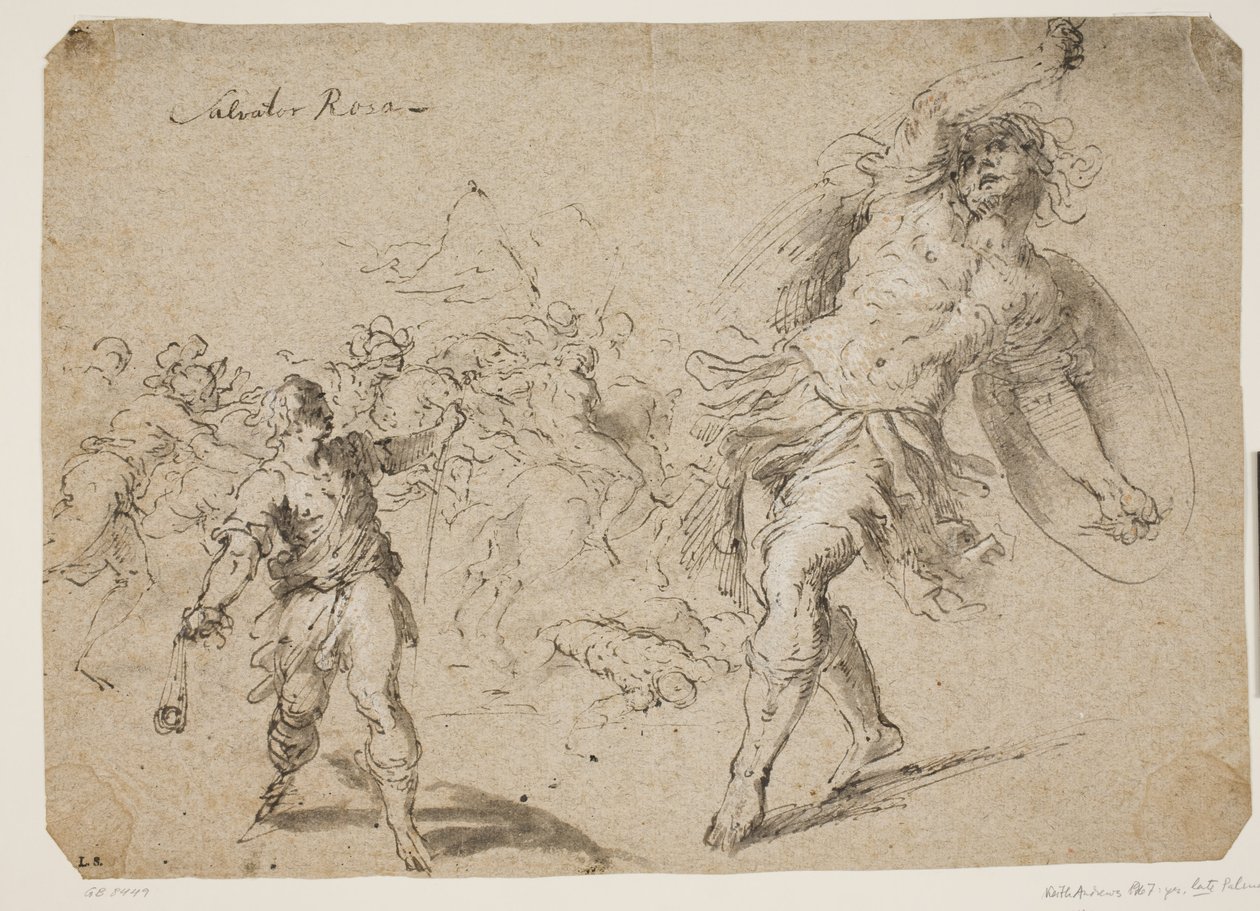 Davi e Golias de Jacopo Palma