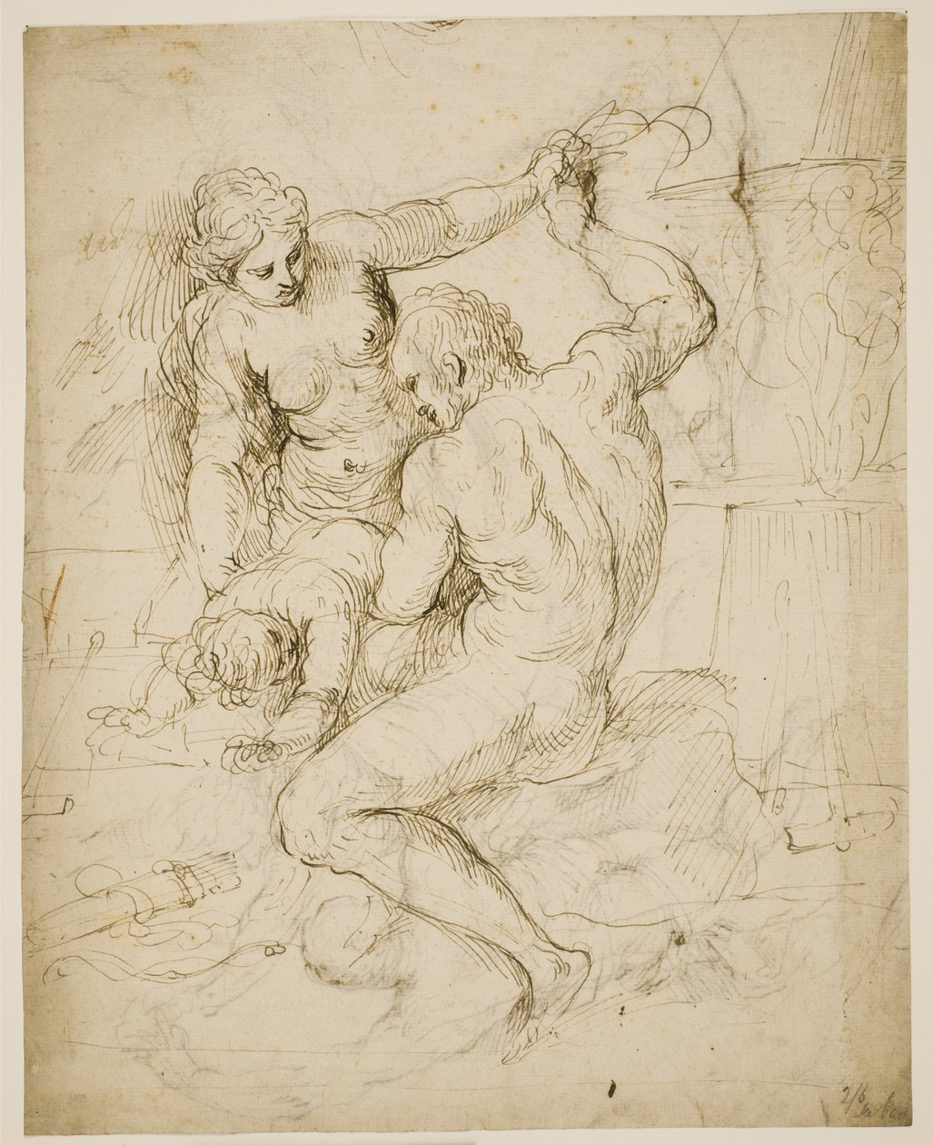 O castigo de Cupido de Jacopo Palma