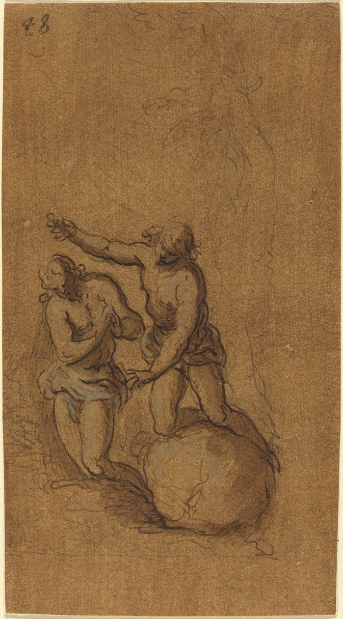 O Batismo de Cristo de Jacopo Palma il Giovane