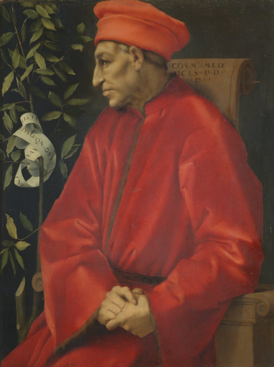 Cosme de Medici (Il Vecchio), 1518 de Jacopo Pontormo