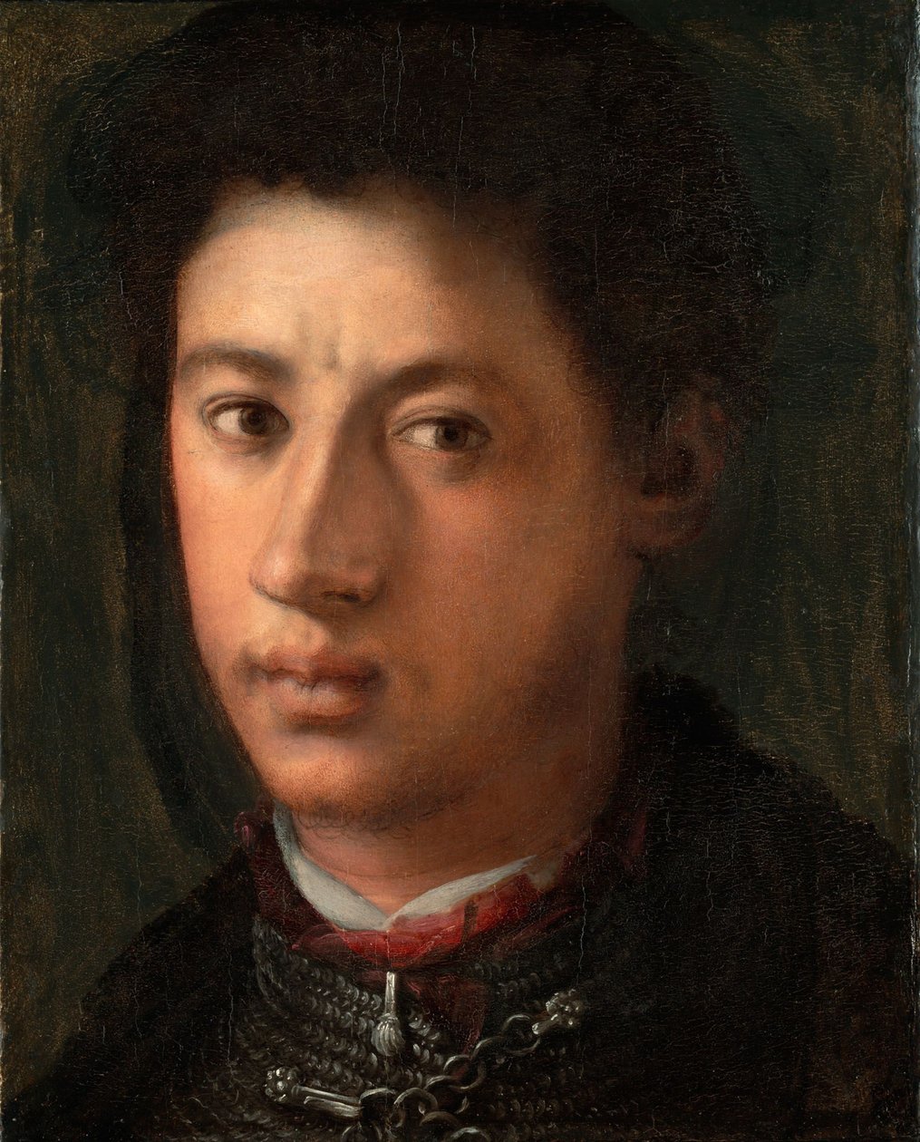 Retrato de Alessandro de Medici 1510-1537, 1534-1535 de Jacopo Pontormo