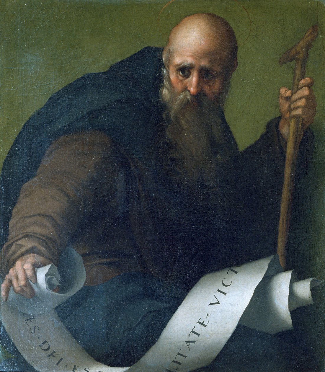 Santo António Abade (c.251-356) c.1518-19 de Jacopo Pontormo