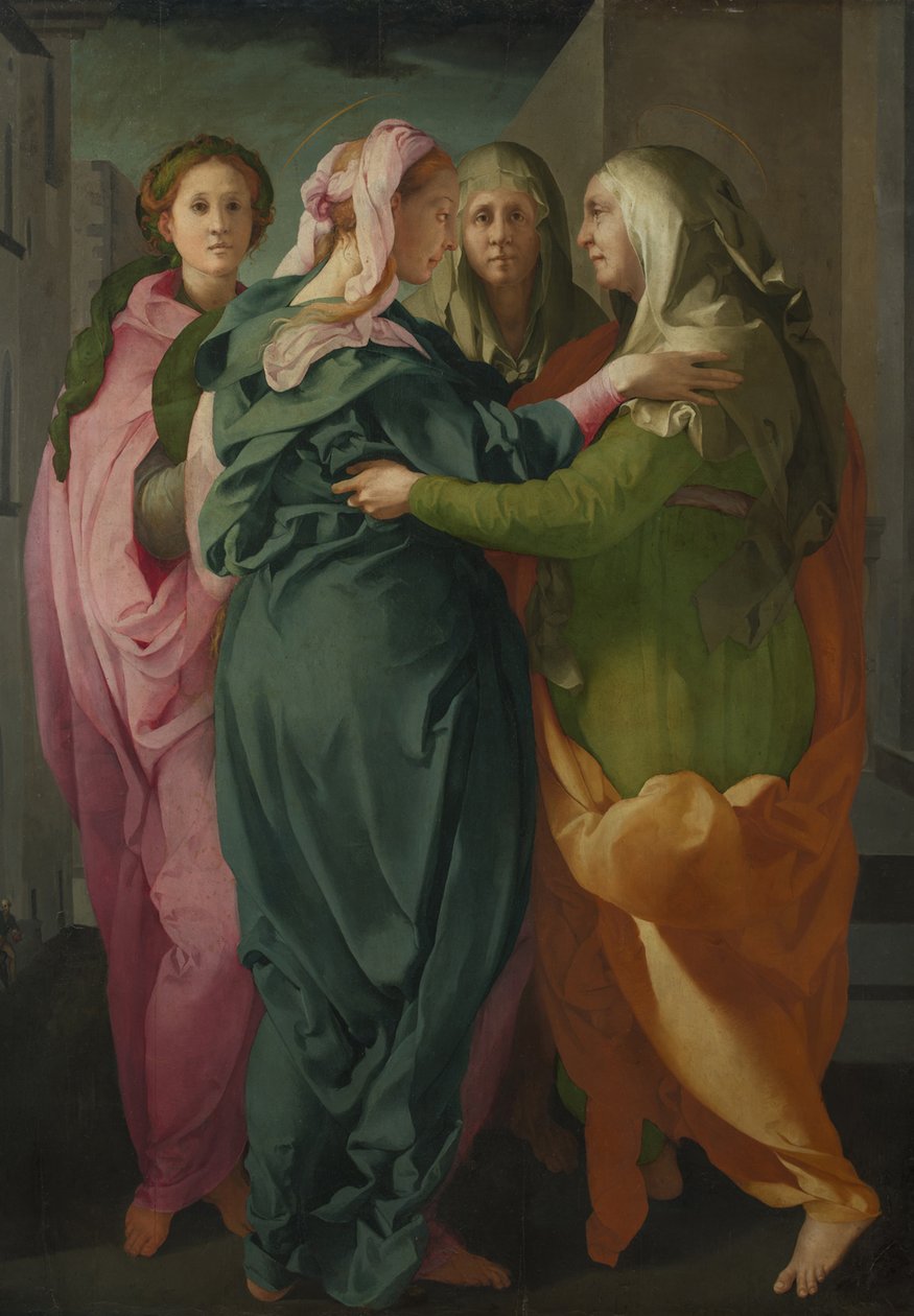 A Visita, ca 1528-1529 de Jacopo Pontormo