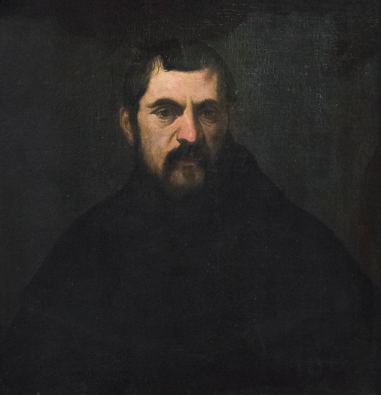 Retrato de um monge de Jacopo Robusti (attr. to) Tintoretto