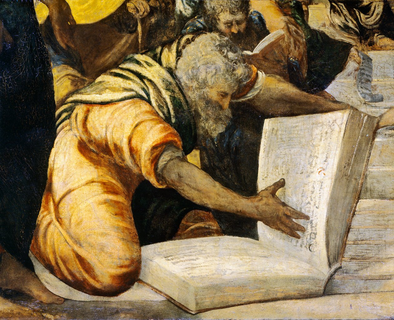 Jesus entre os médicos Templo de Jacopo Robusti Tintoretto