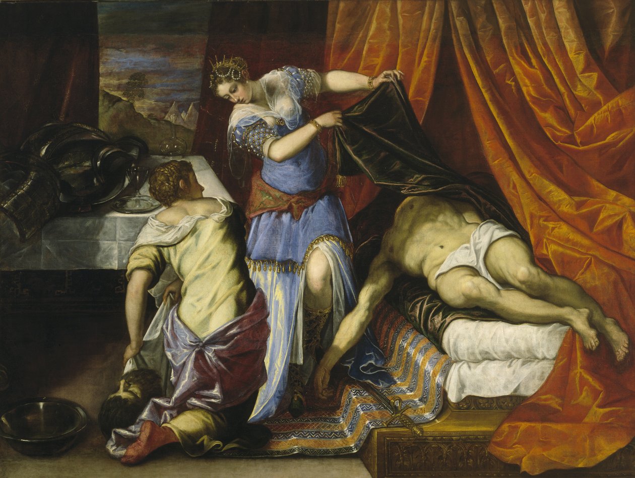Judith e Holofernes de Jacopo Robusti Tintoretto