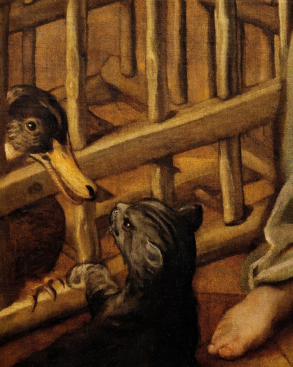 Leda com o cisne de Jacopo Robusti Tintoretto