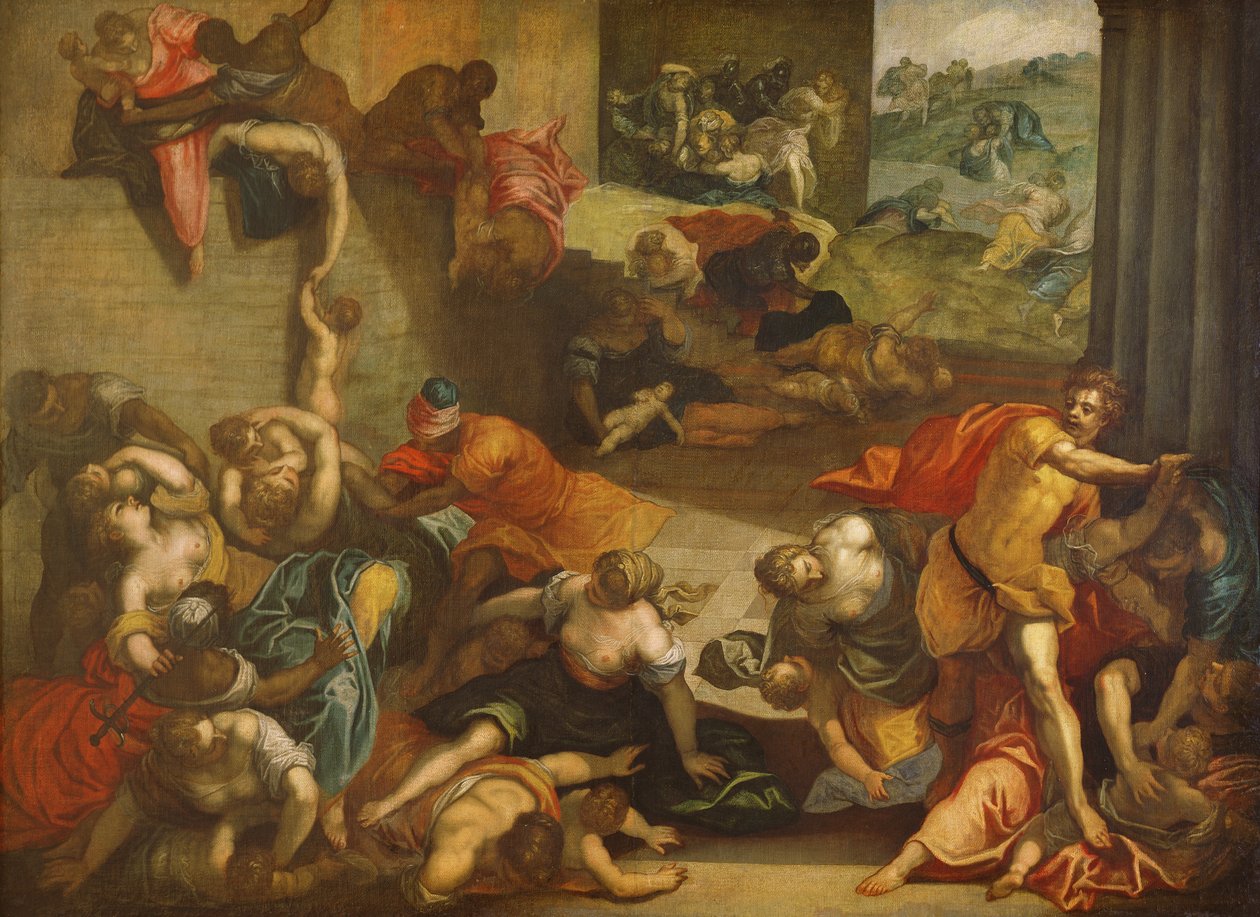 Massacre dos Inocentes de Jacopo Robusti Tintoretto