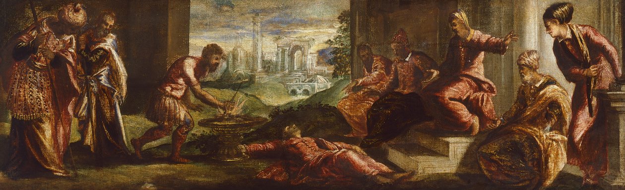 Mucius Scaevola de Jacopo Robusti Tintoretto