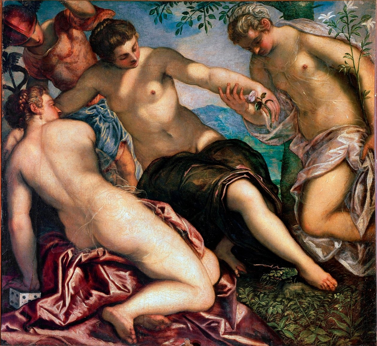Pinturas do anticolégio do Palácio do Doge de Jacopo Robusti Tintoretto