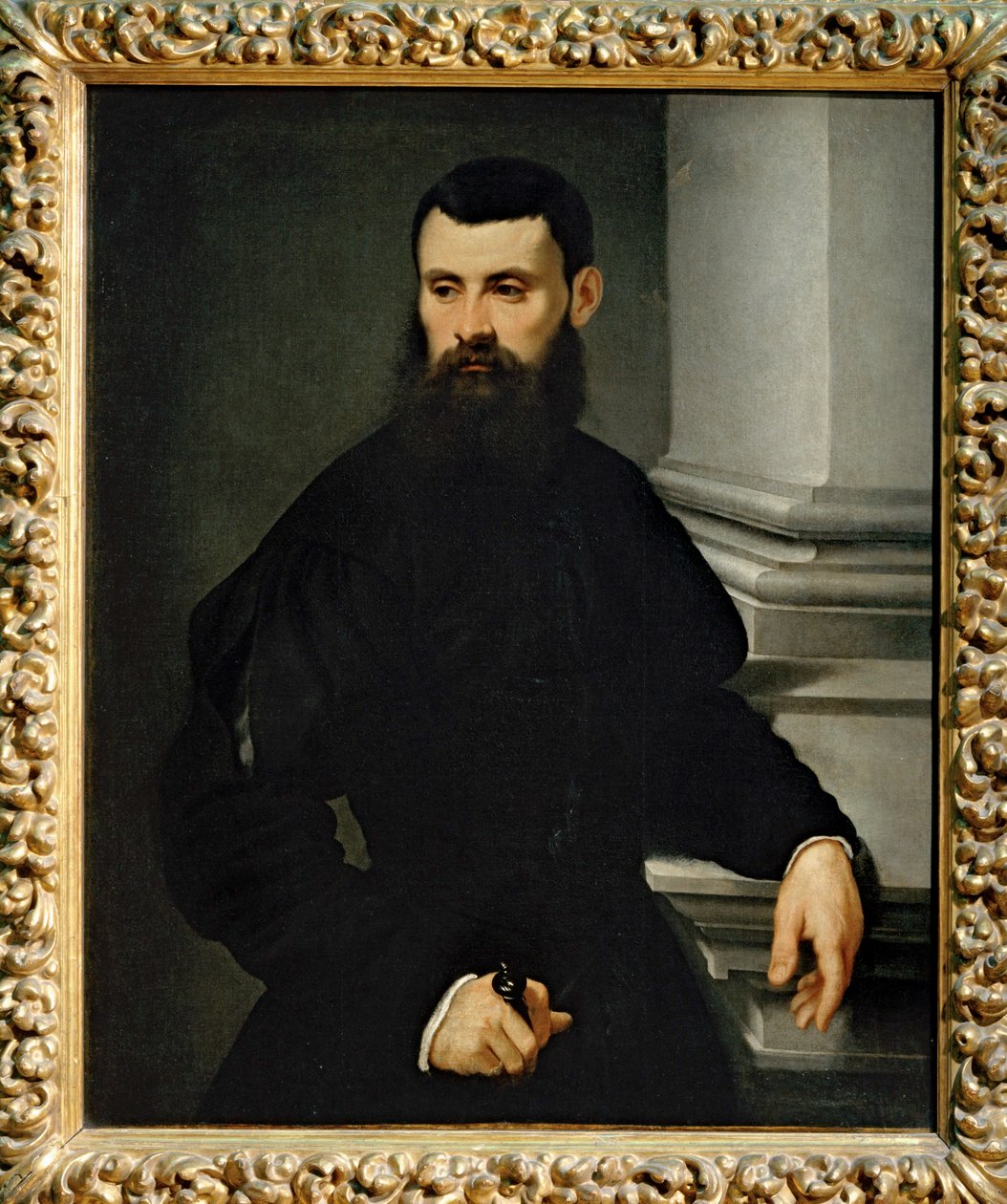 Retrato de um homem - Retrato de homem ... de Jacopo Robusti Tintoretto