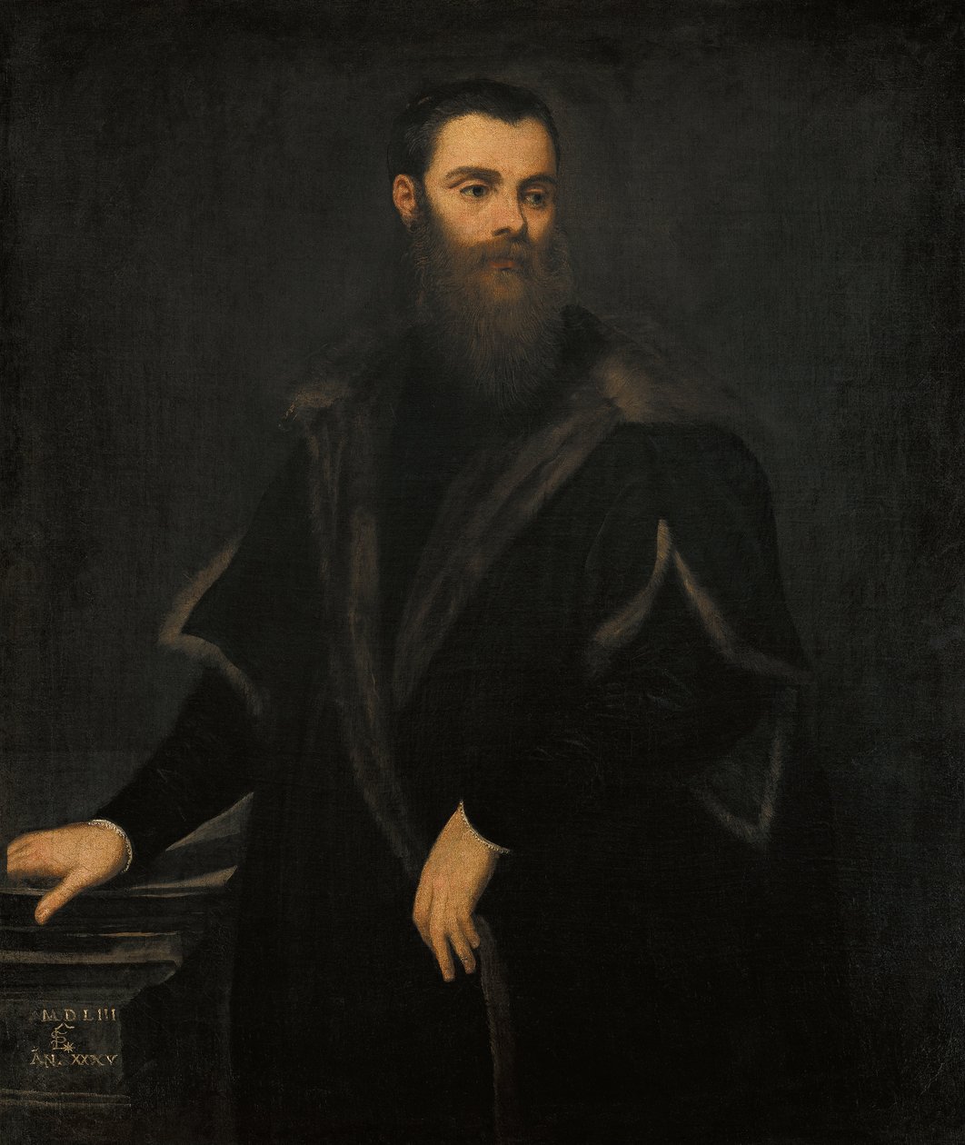 Retrato de Lorenzo Soranzo 1519-1575, 1553 de Jacopo Robusti Tintoretto