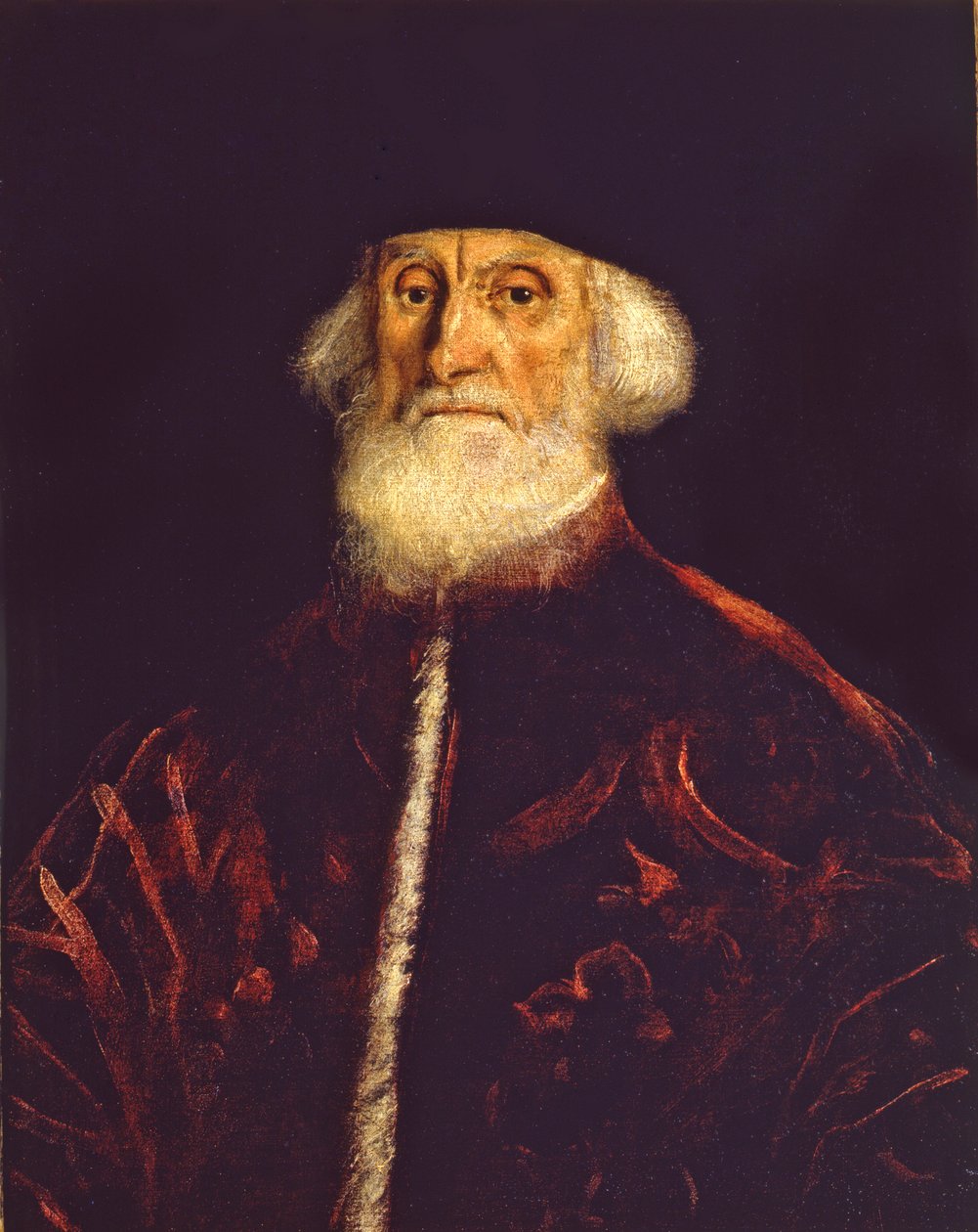 Retrato do procurador Jacopo Soranzo, c. 1550 de Jacopo Robusti Tintoretto