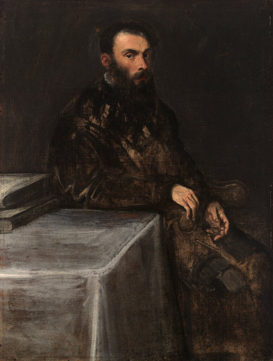 Retrato de um homem, 1560-63 de Jacopo Robusti Tintoretto