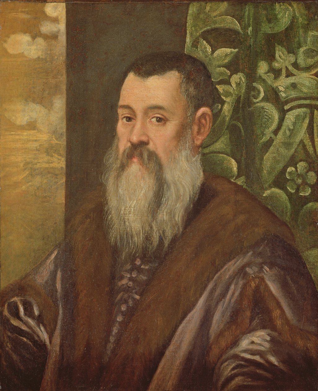 Retrato de um senador veneziano de Jacopo Robusti Tintoretto