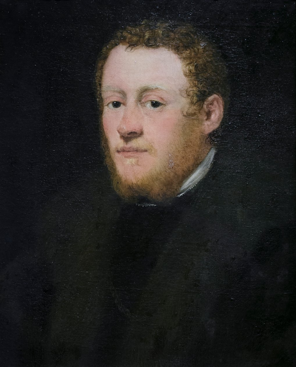 Retrato de um jovem de cabelo ruivo de Jacopo Robusti Tintoretto