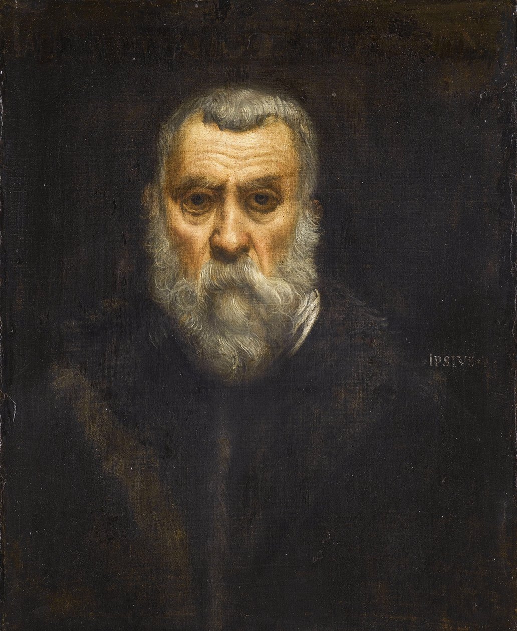 Auto-retrato, 1588 de Jacopo Robusti Tintoretto