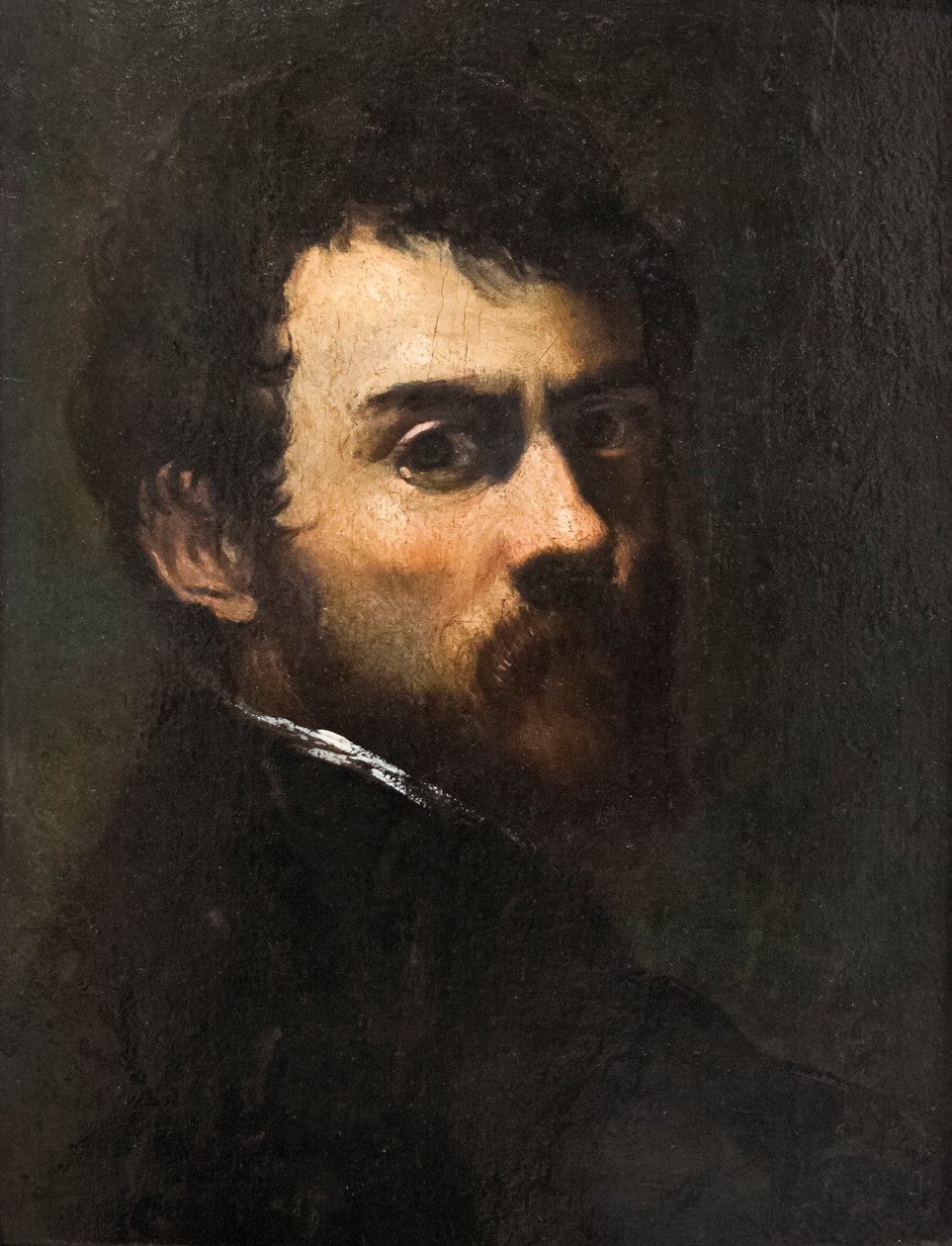 Auto-retrato quando jovem de Jacopo Robusti Tintoretto
