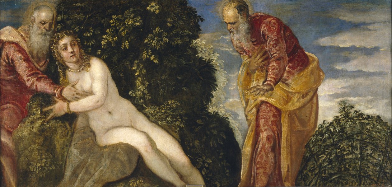Susannah e os Anciãos de Jacopo Robusti Tintoretto