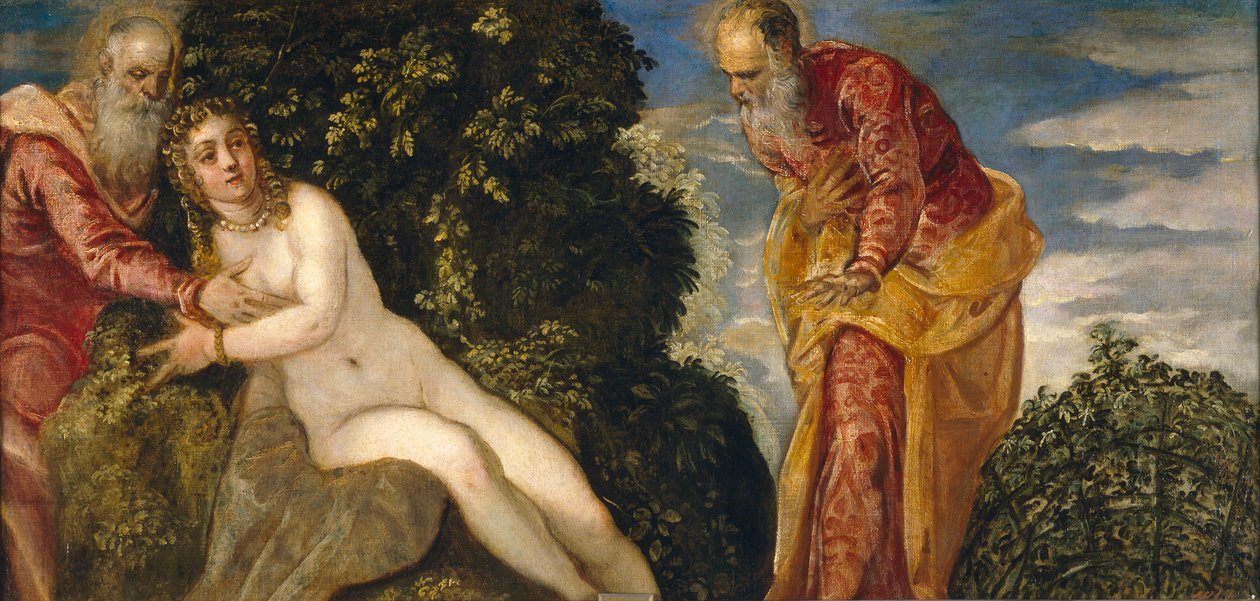Susannah e os Anciões de Jacopo Robusti Tintoretto
