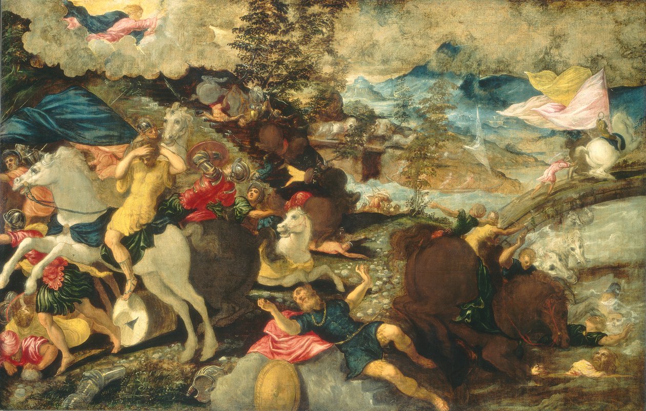 A Conversão de São Paulo, c.1545 de Jacopo Robusti Tintoretto