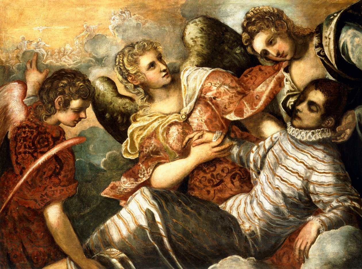 O sonho de Alessandro Farnese de Jacopo Robusti Tintoretto