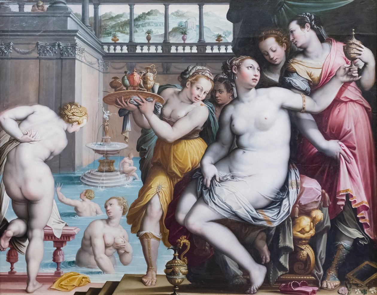 Banho de banhos de bacias hidrográficas de Jacopo Zucchi
