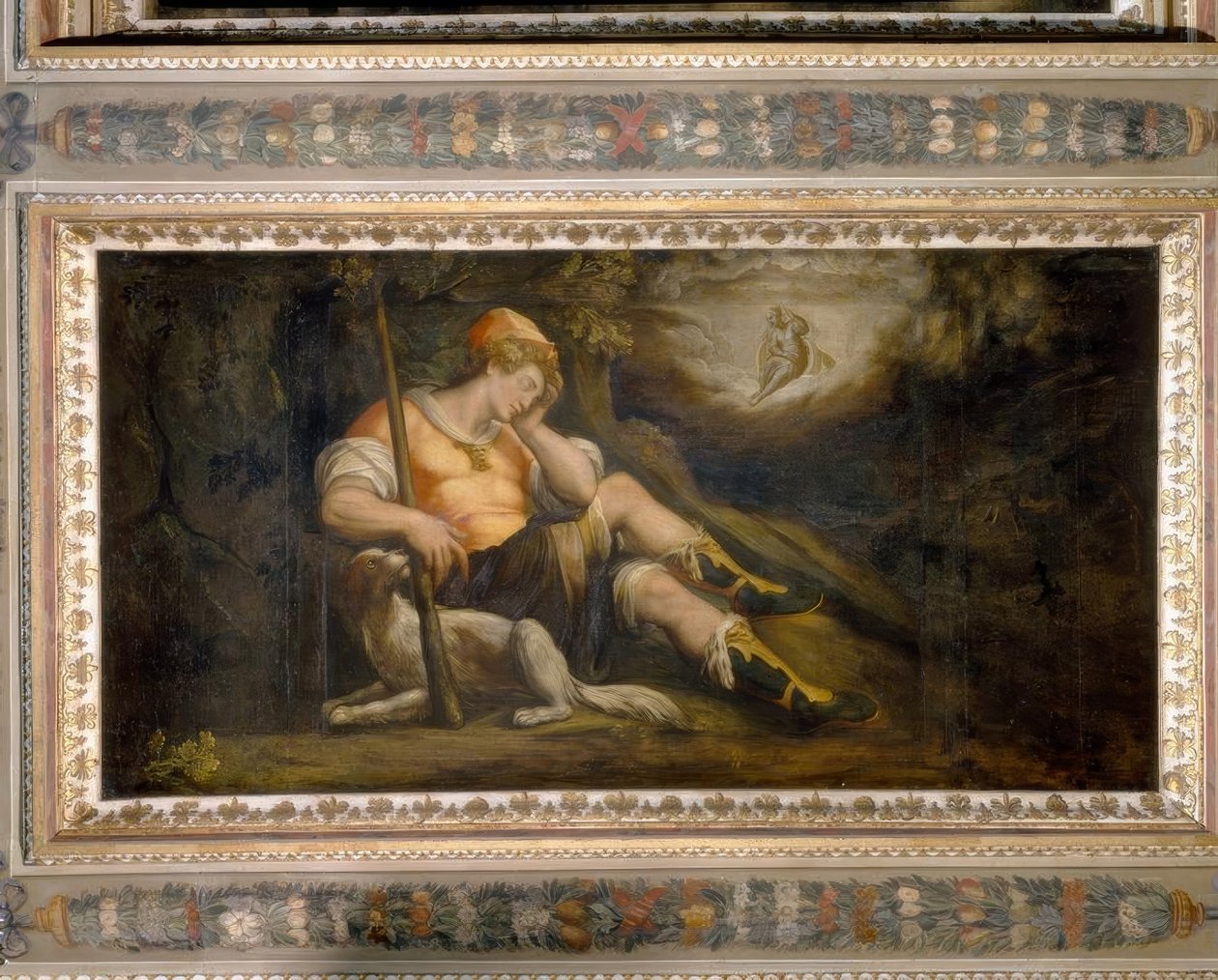 Diana e Endymion de Jacopo Zucchi